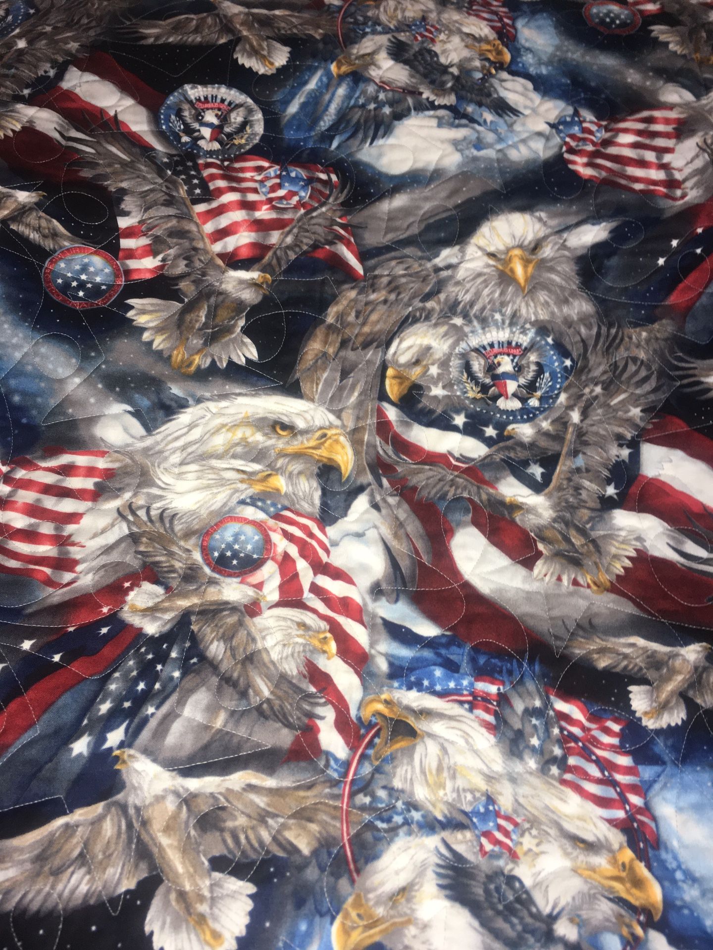 Reversible Handmade “Quilt of Valor”
