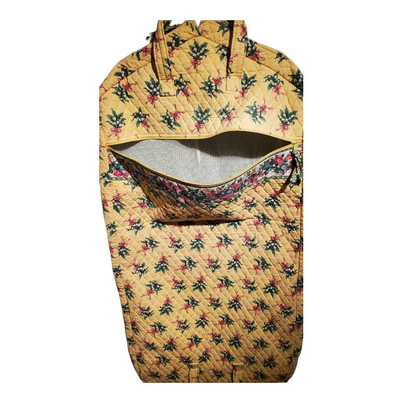 Vera Bradley Yellow Floral Garment Bag