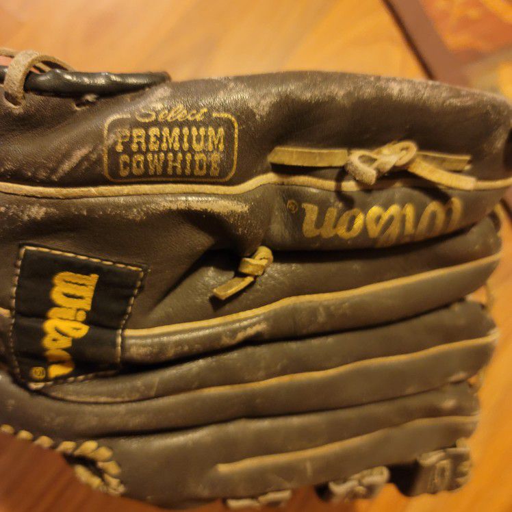 Vintage Softball Leather Glove Series A9845 BARATO