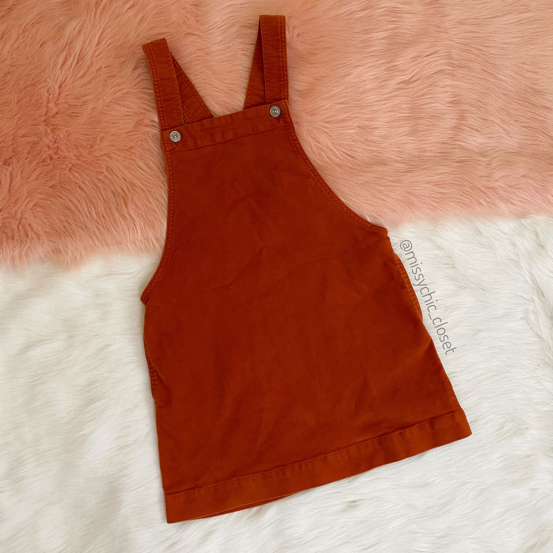 Urban Outfitters/BDG Uncut Corduroy Overall Dress