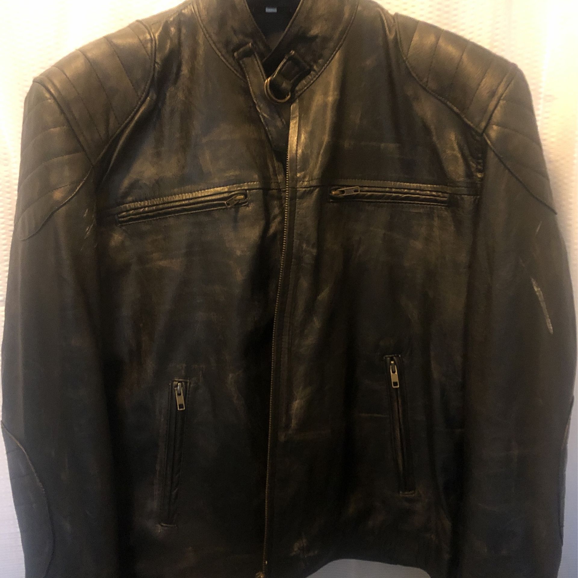 Leather Biker Jacket