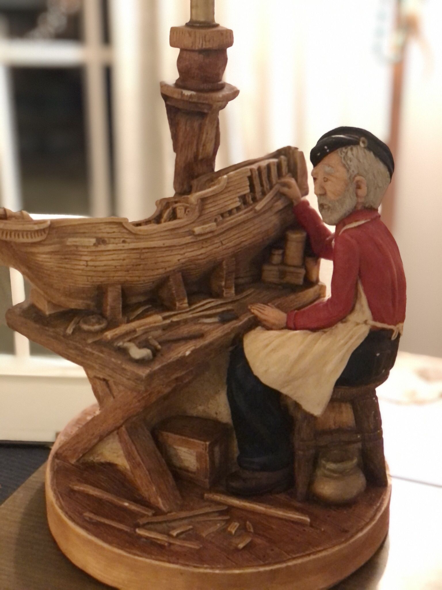Original Vintage Boatmaker Lamp