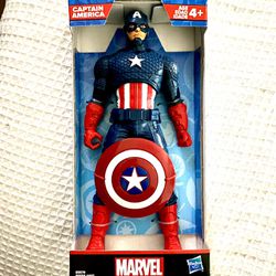 Disney Marvel Captain America Hasbro 9" Action Figure Avengers 2019 Brand New Thumbnail
