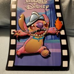 Disney Trading Pin, Stitch Crashes Disney, Pocahontas  Thumbnail