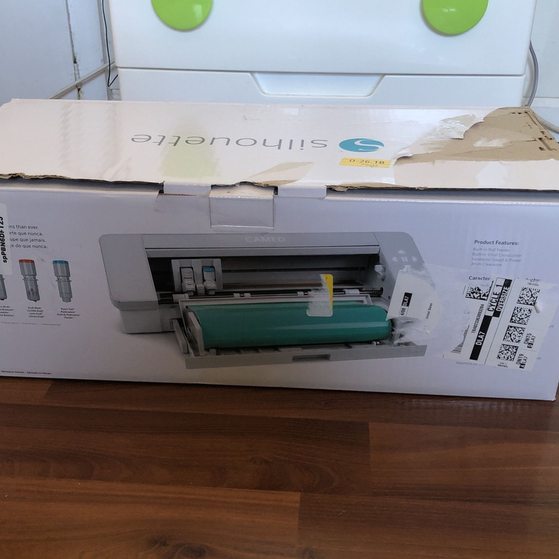 White Silhouette Cameo 4 Cutting Machine