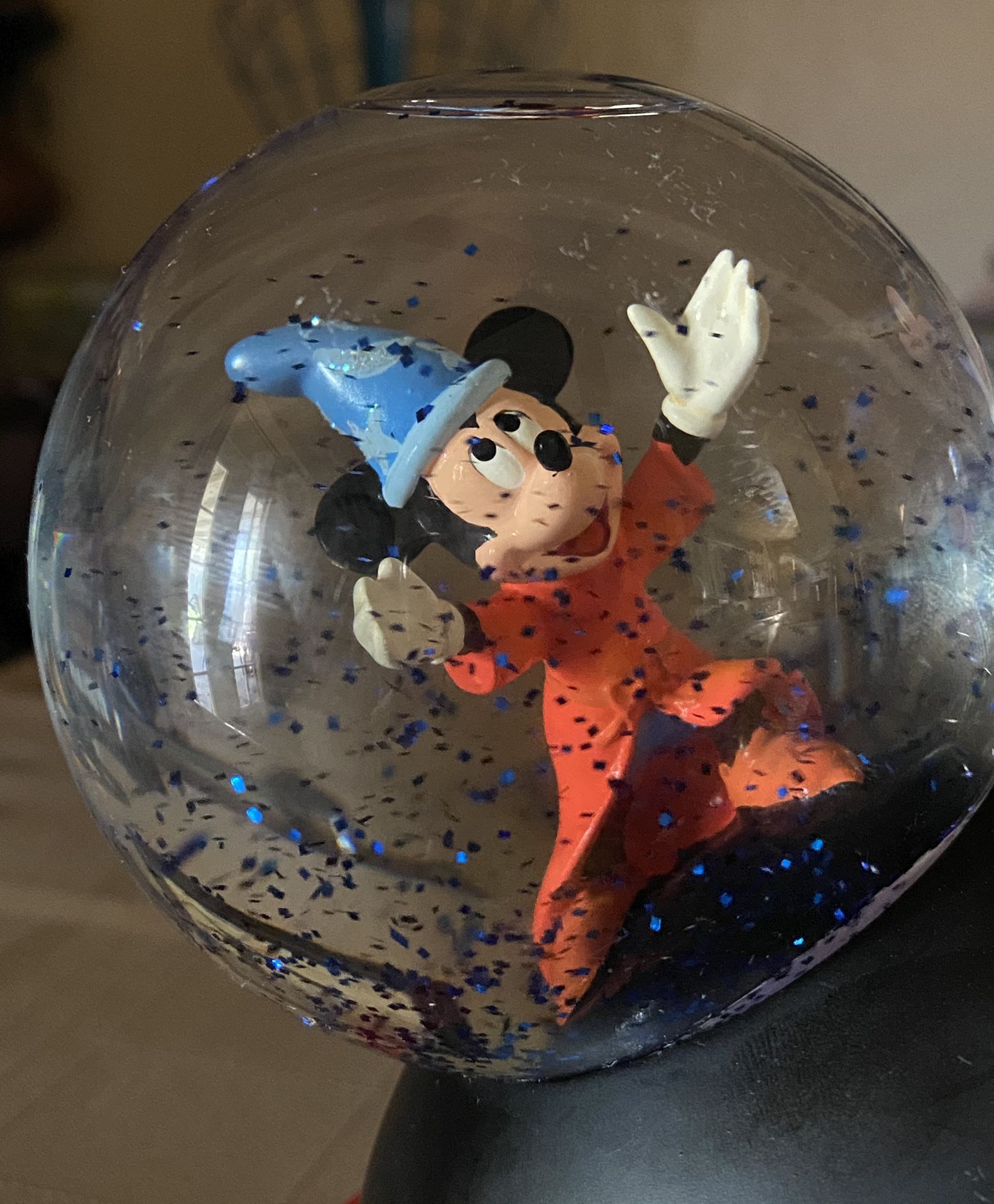 Mickey Mouse March Ears Musical Globe