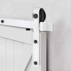 Barn Door Kit, Arcwares 6.6FT Sliding Door Track, Easy to Install- Fit 1 3/8-1 3/4" Thickness & 40" Wide Door Panel Thumbnail