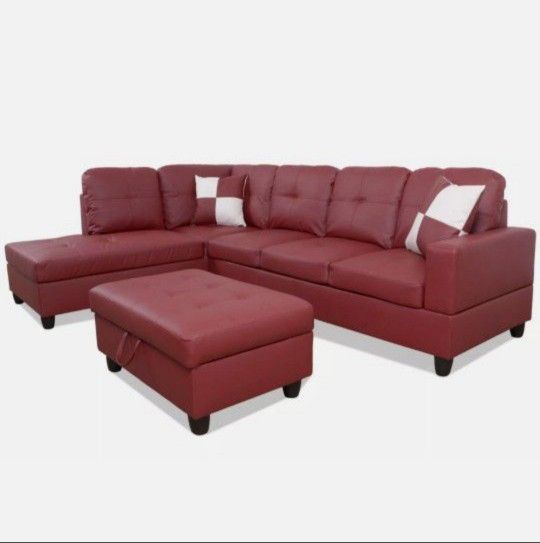 Sectional And Ottoman