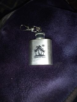 Panama City Beach Flask Keychain Thumbnail