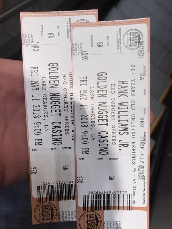 Hank Williams concert tickets