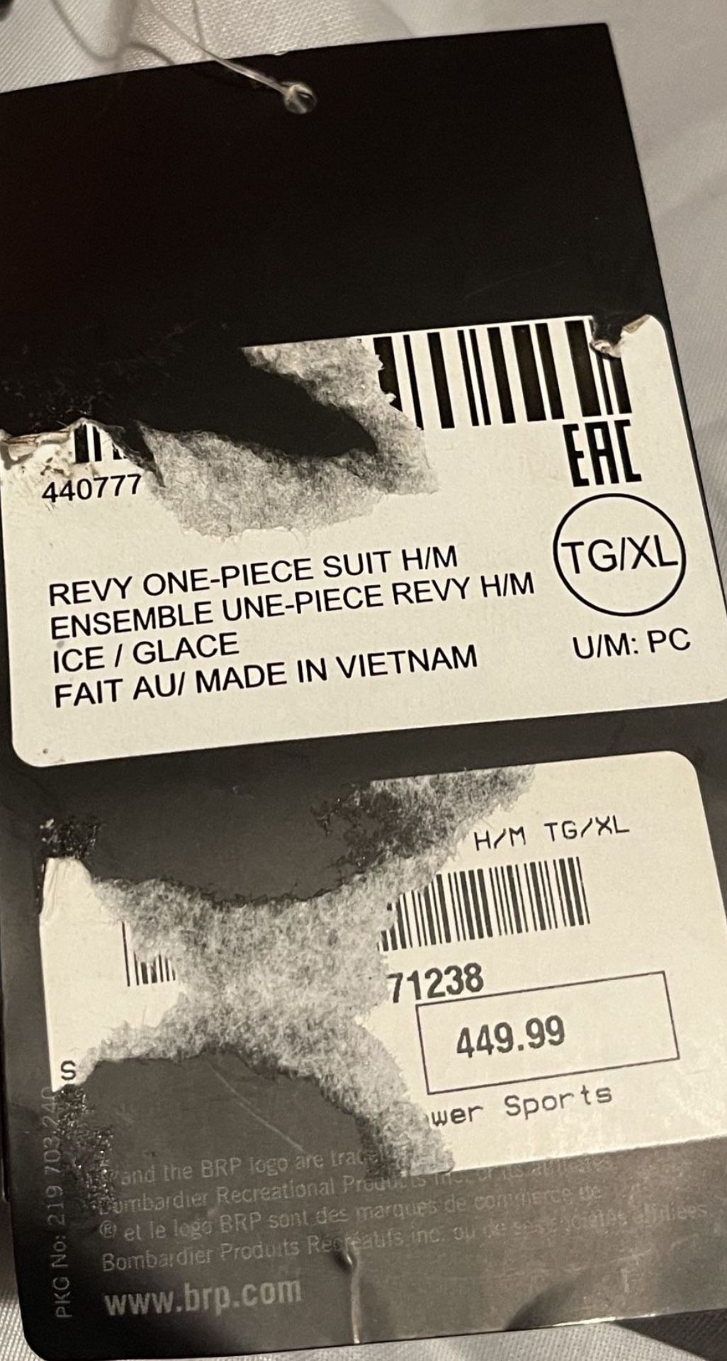 Ski Do - Revy One Peice Snow Suit (Mens - XLarge)