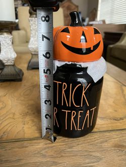 New Rae Dunn Trick Or Treat Halloween Canister  Thumbnail