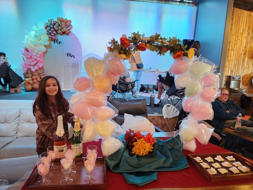 Cotton Candy Party Favor