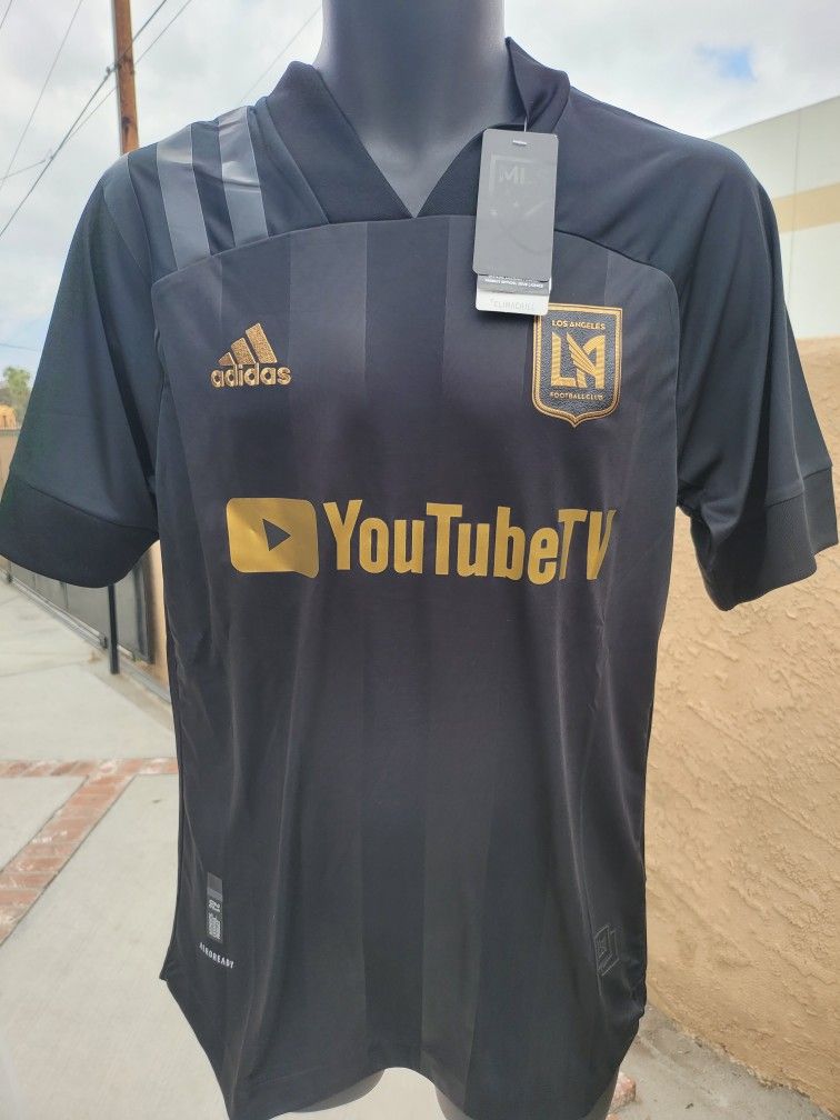 LAFC Home Vela Player Version Soccer Jersey 2021