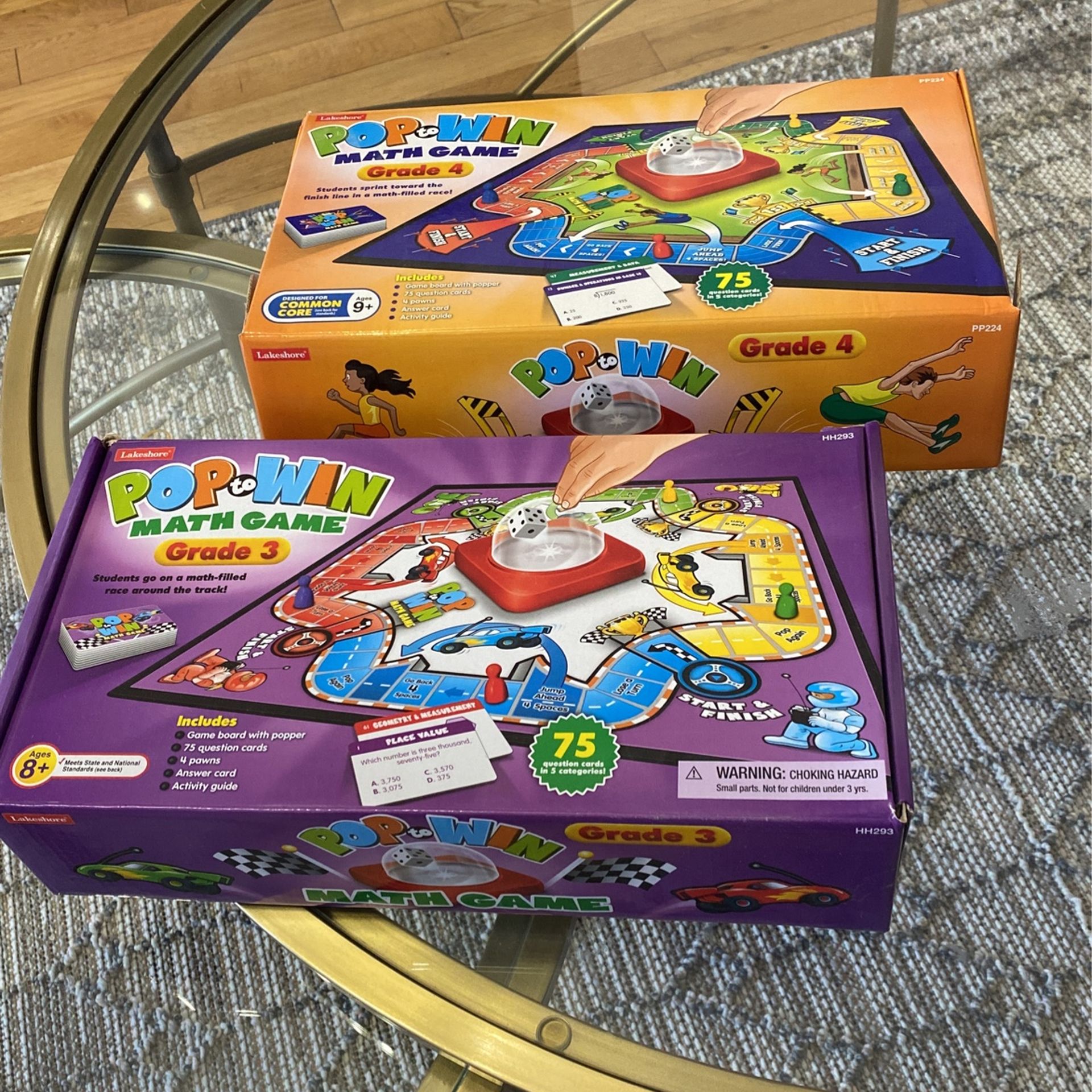 Lakeshore Learning Pop and Win Math Games (grades 3 And 4)