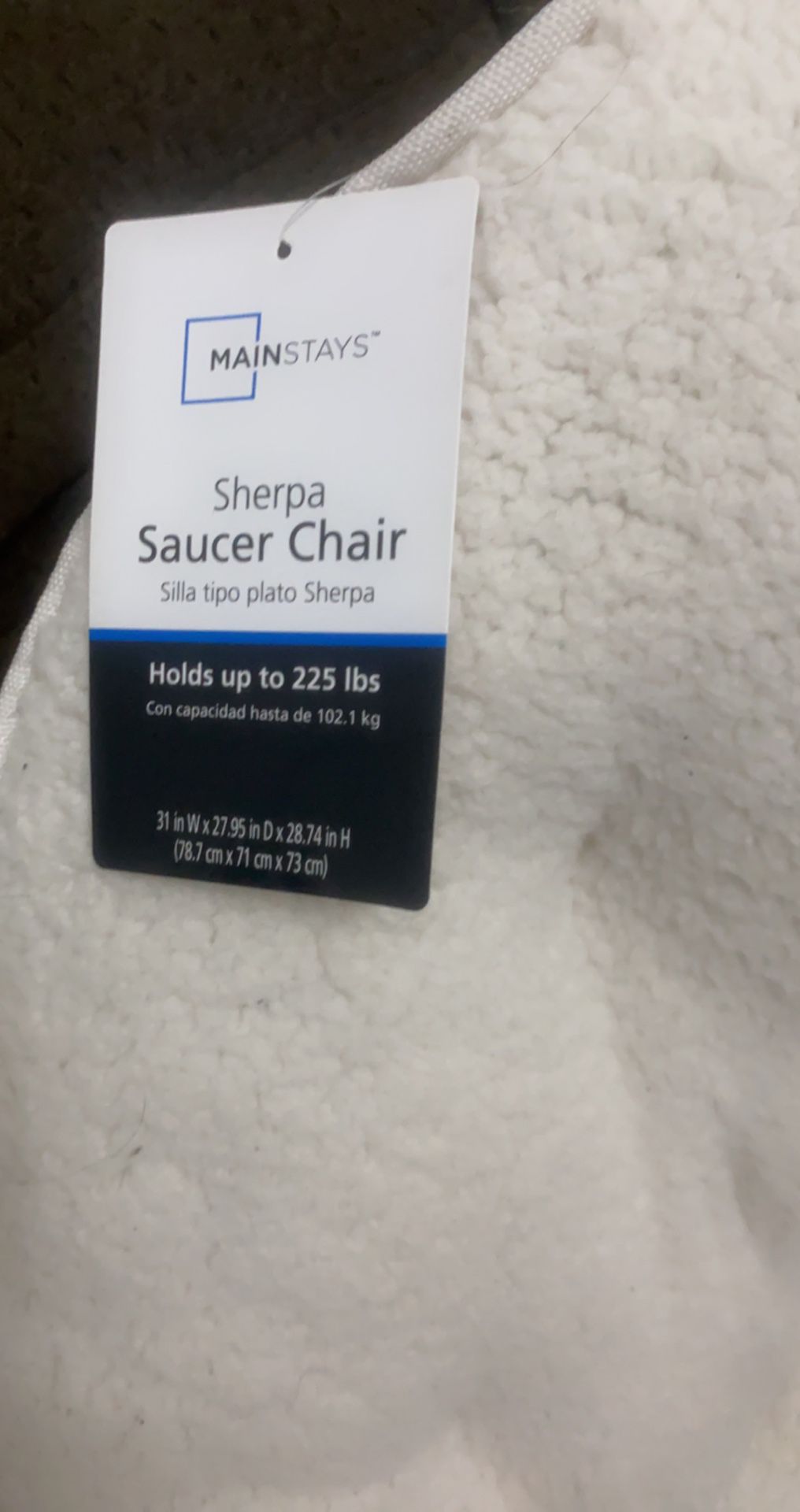 Saucer Chair Comfty BRAND NEW 