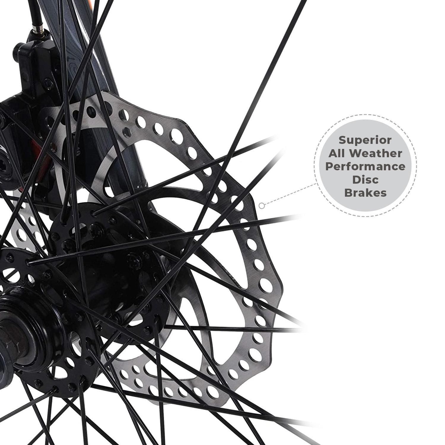 Vilano TUONO T20 Aluminum Road Bike 21 Speed Disc Brakes, 700c 58cm