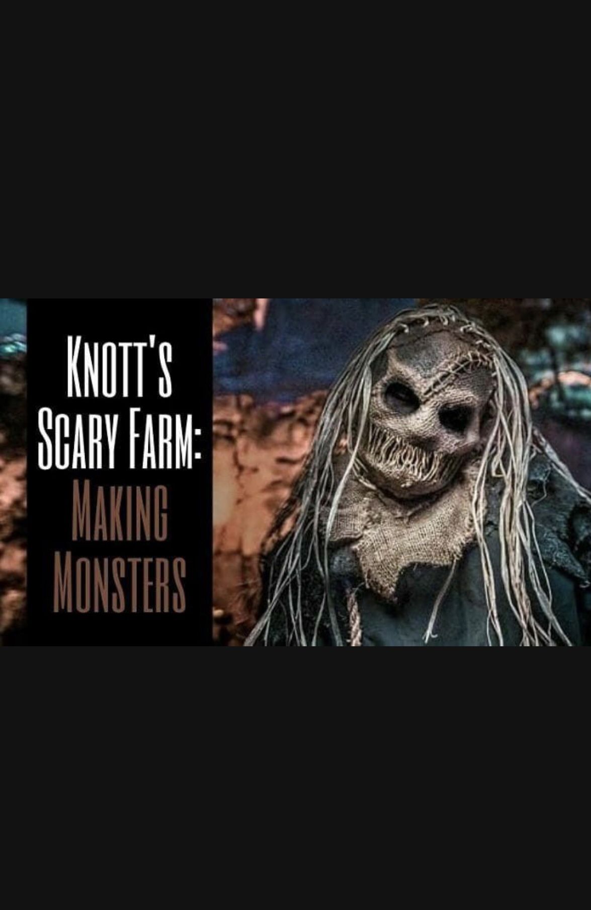 1 Knotts Scary Farm Ticket For Tonight
