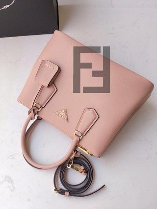 Prada Galleria Pink Bag 31x22x13cm