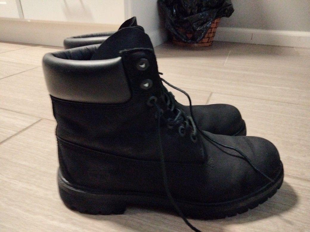 Mens Timberland Boots Size 8.5 $60 Firm Non Steel Toe