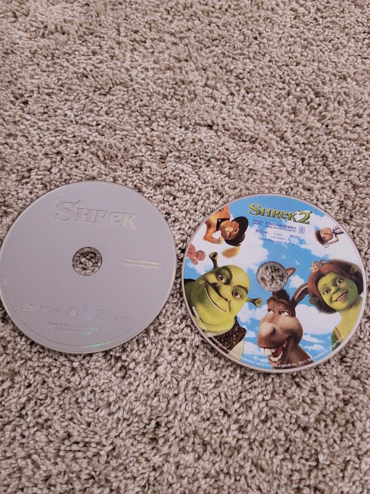 SHREK 1 AND SHREK 2