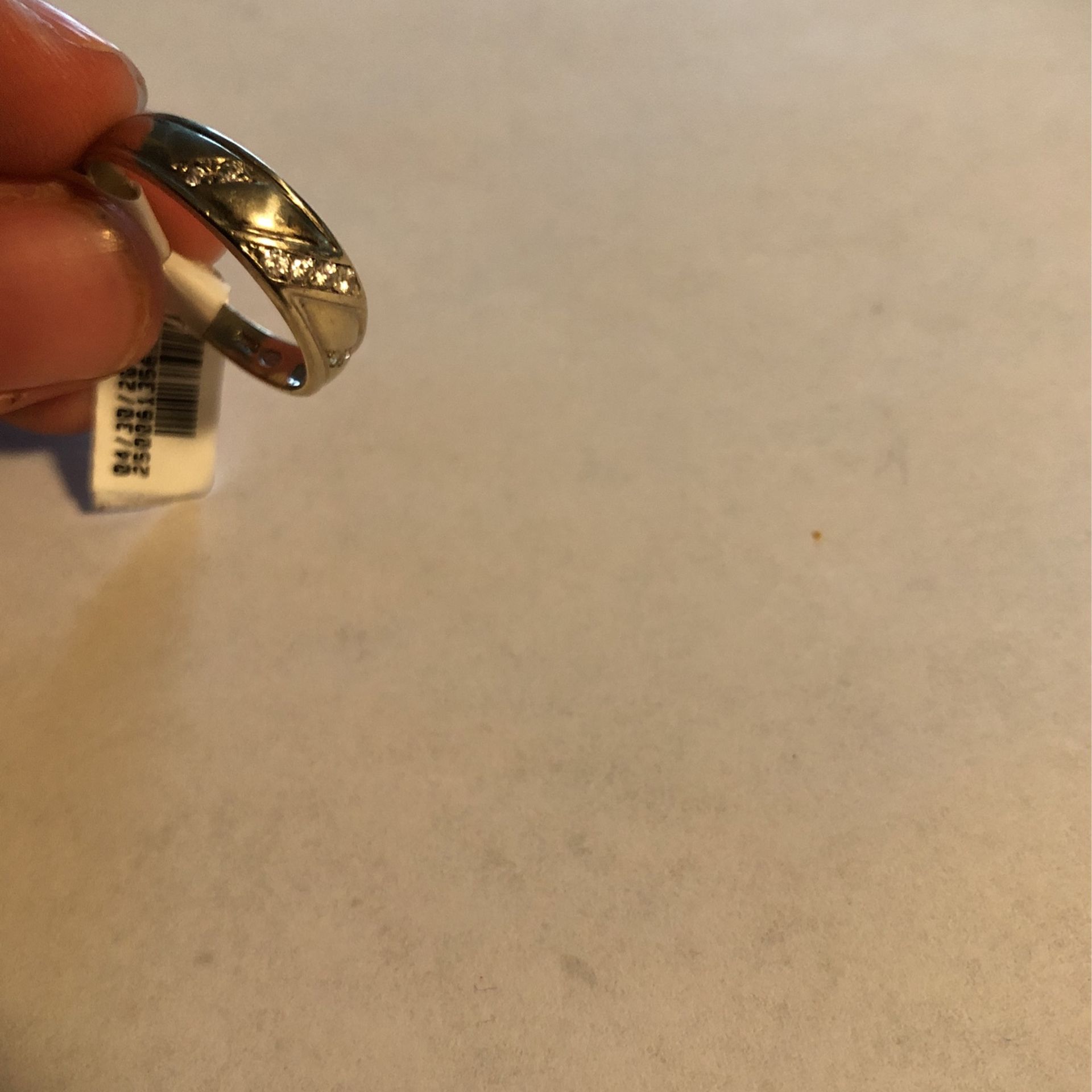 Diamond 10k Gold Wedding Ring