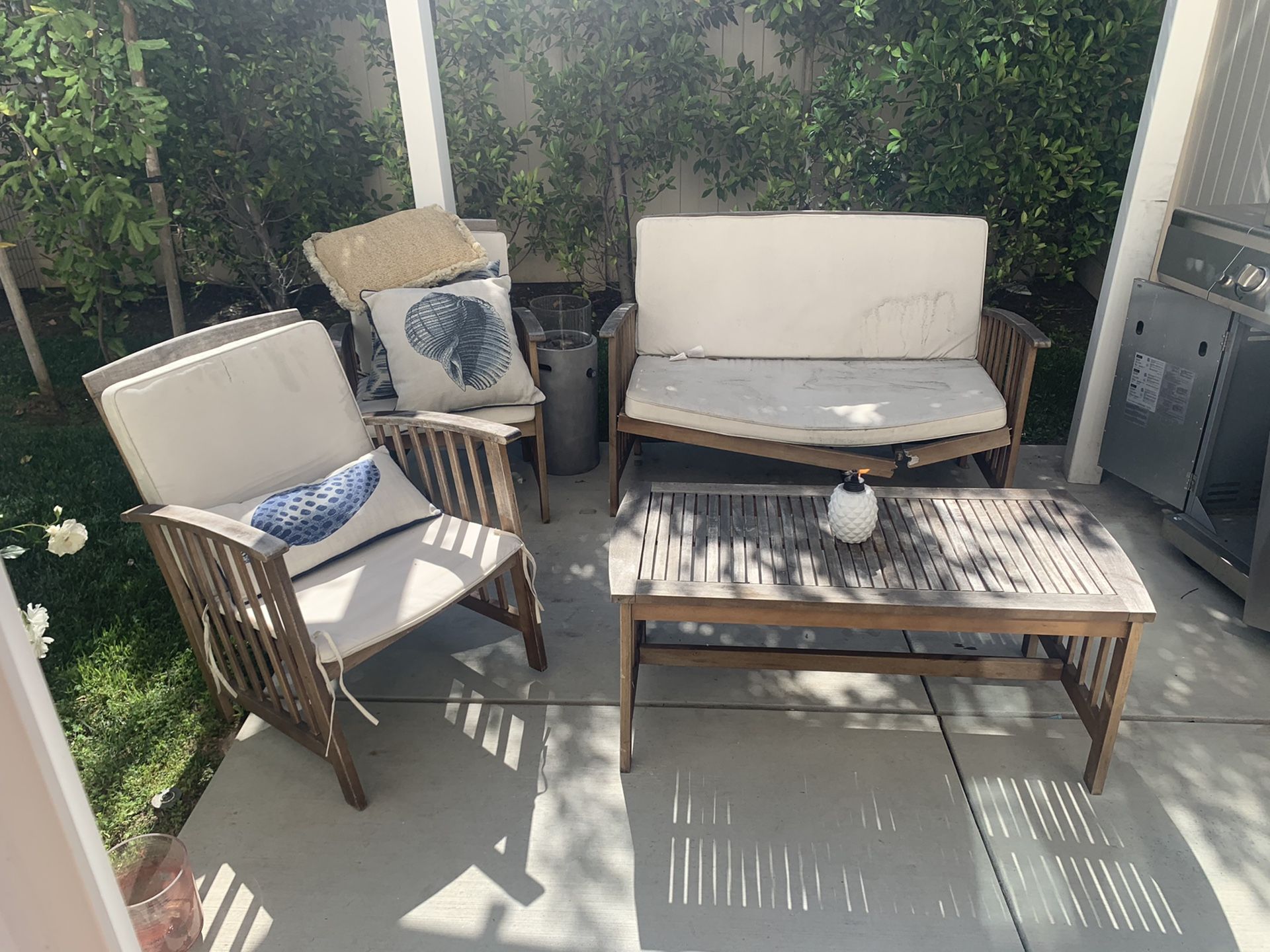Teak wood patio furnitureVan Nuys for Sale in Los Angeles, CA OfferUp