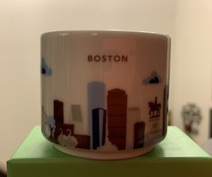 Starbucks BOSTON 2017 "You Are Here Collection" 2fl.oz. Ornament Coffee Mug Cup Thumbnail