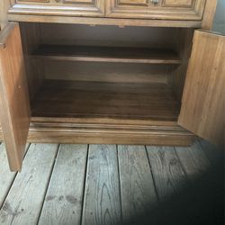 Antique Wooden Liquor Cabinet Thumbnail