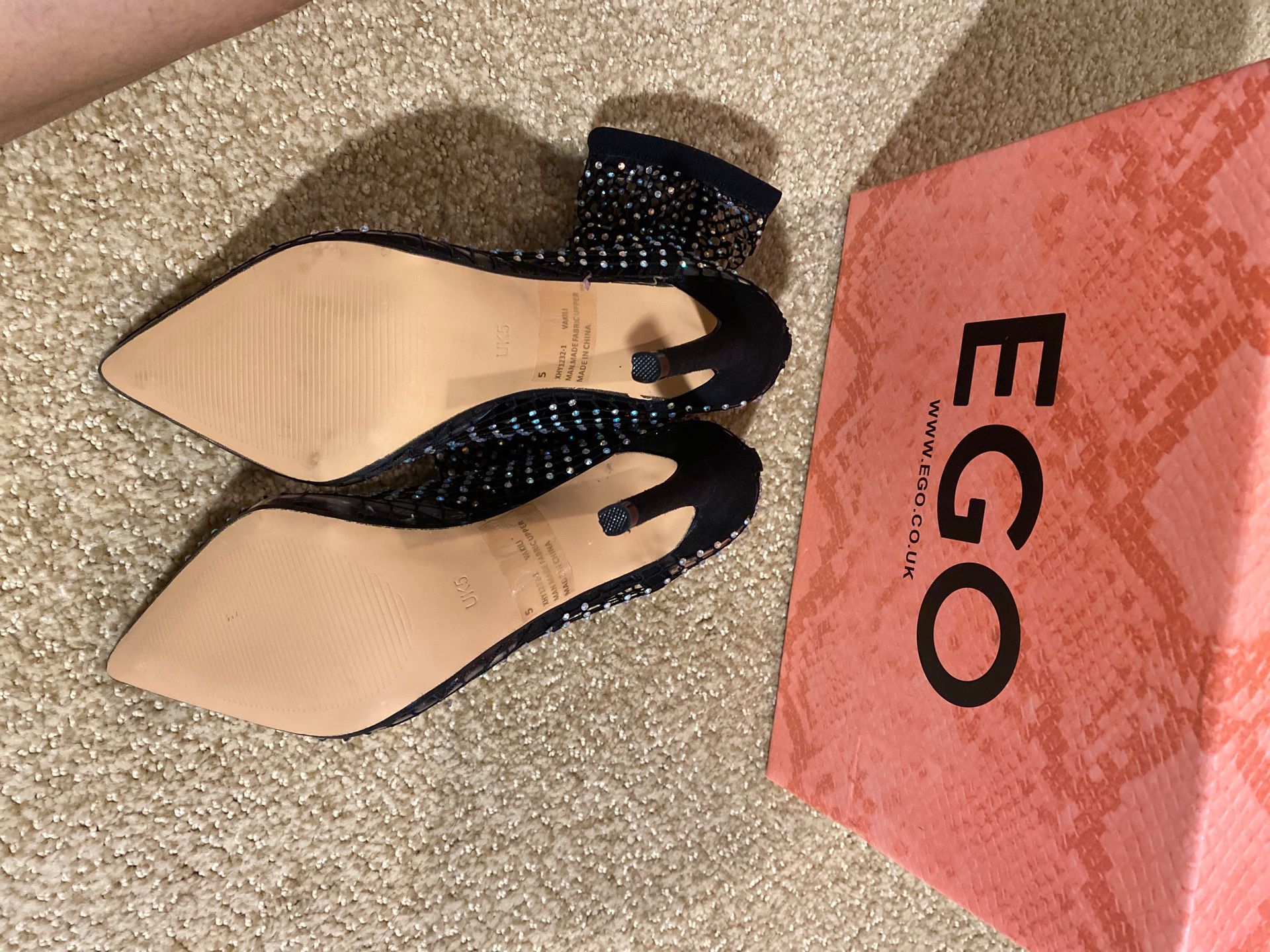 Fishnet Heels Size US 7.5