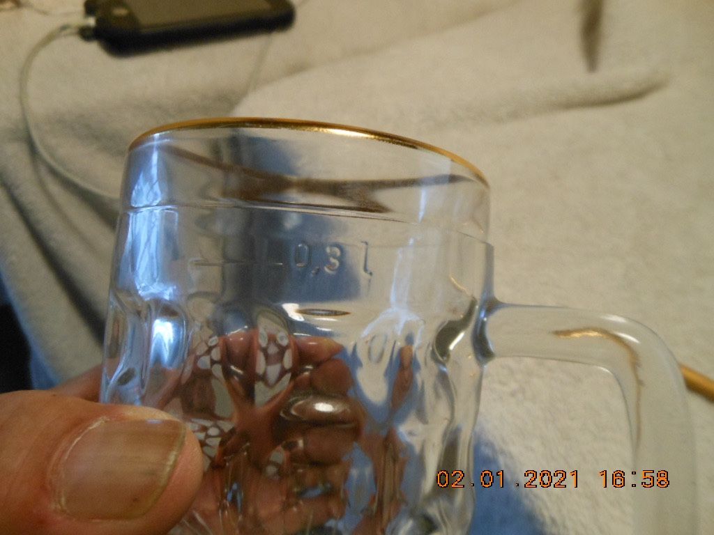 New Switzerland Souvenir Glass Mug/Stein w/Cities Coats of Arms Schwitzerland-Schweiz-Suisse