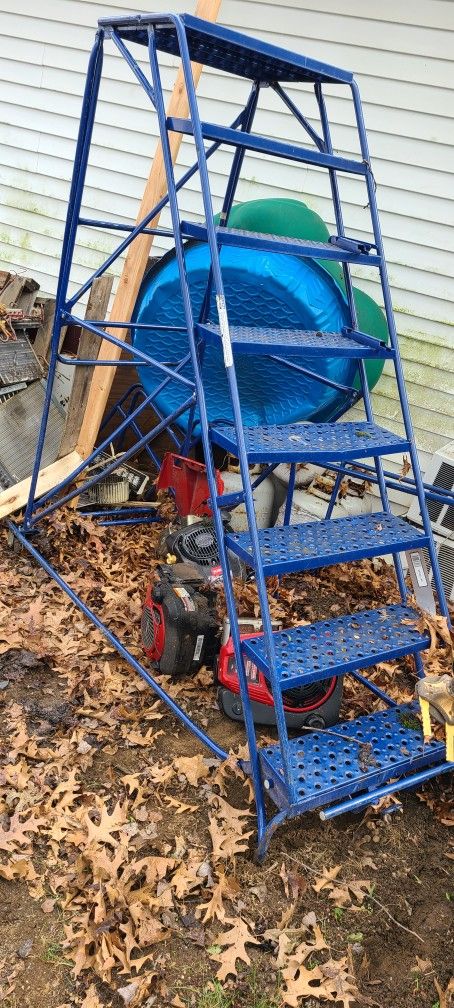 Warehouse Stairs Ladder Safety