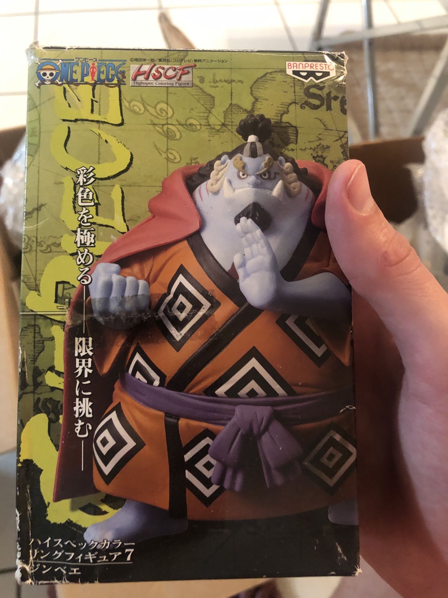 One Piece anime figures viewing