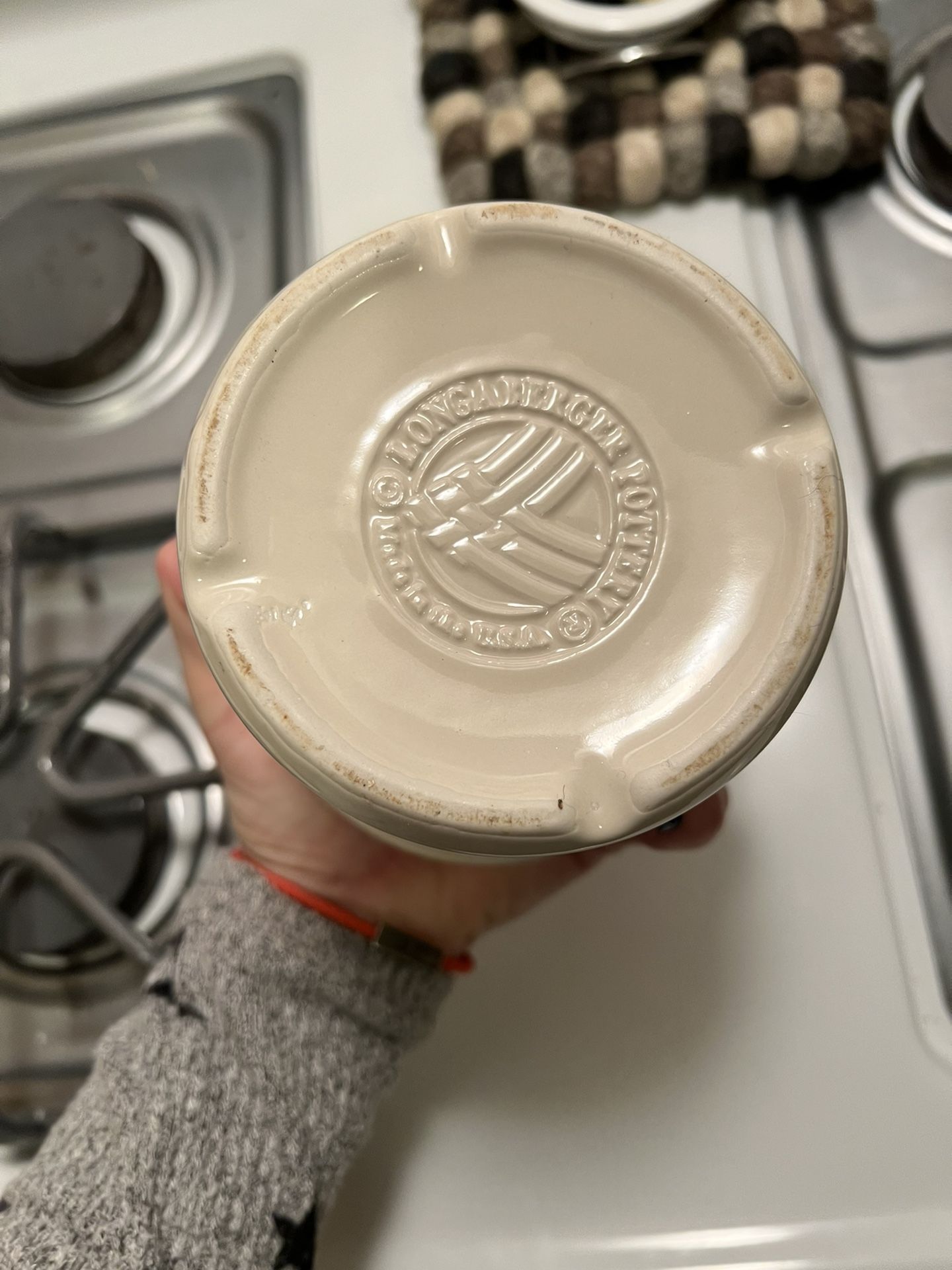 Longaberger Candle Crock