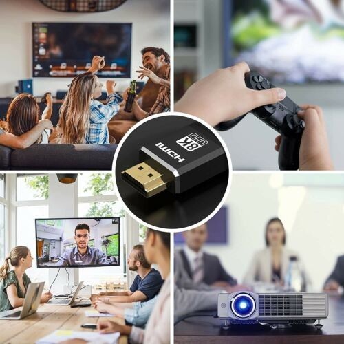 8K HDMI 2.1 Cable 6ft 8K@60Hz 4K@120Hz, 48Gbps Ultra High Speed