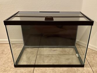 20 Gal Aqueon Fish Tank with LED Touch Light and Glass Canopy  Thumbnail