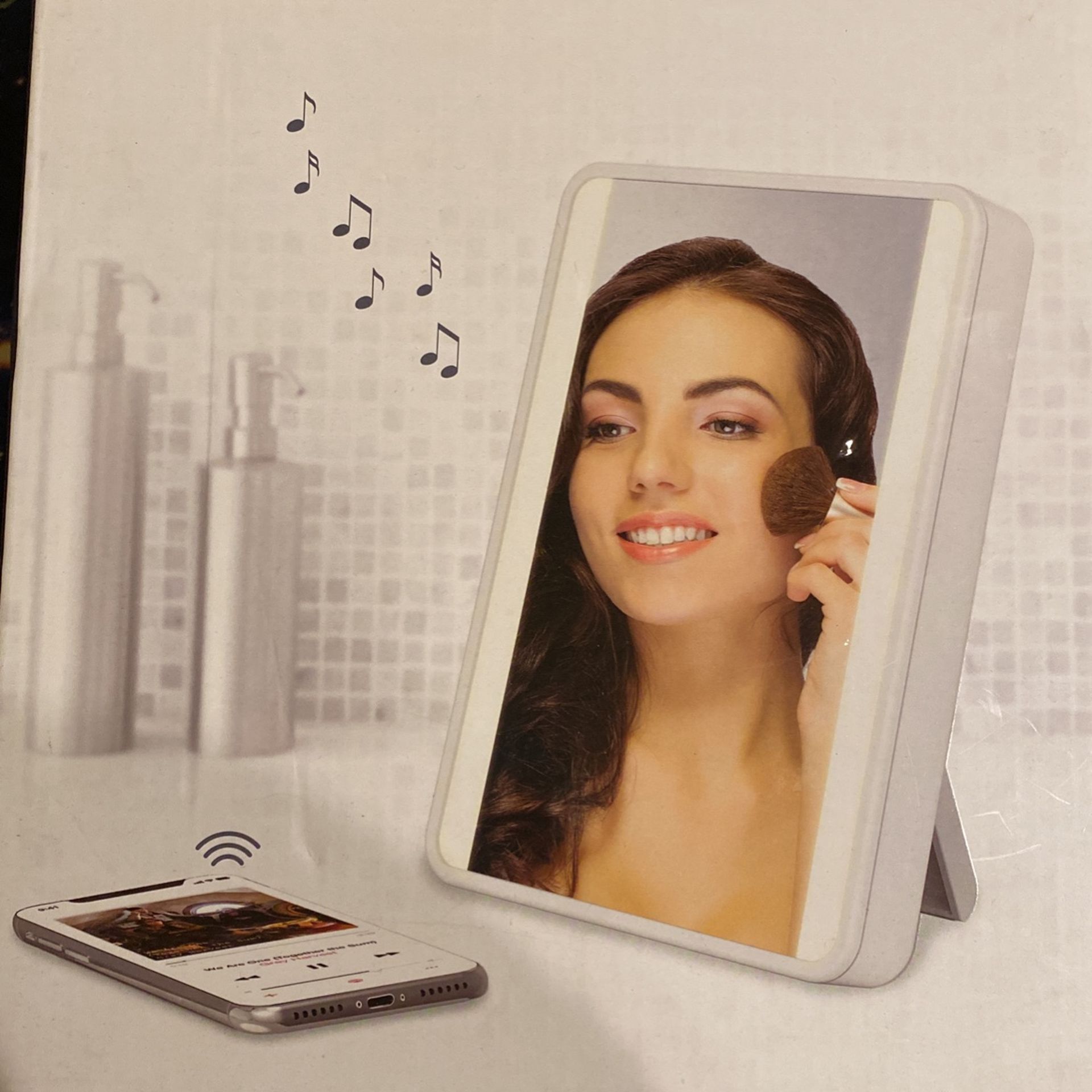 I home Portable Lighted Vanity Speaker