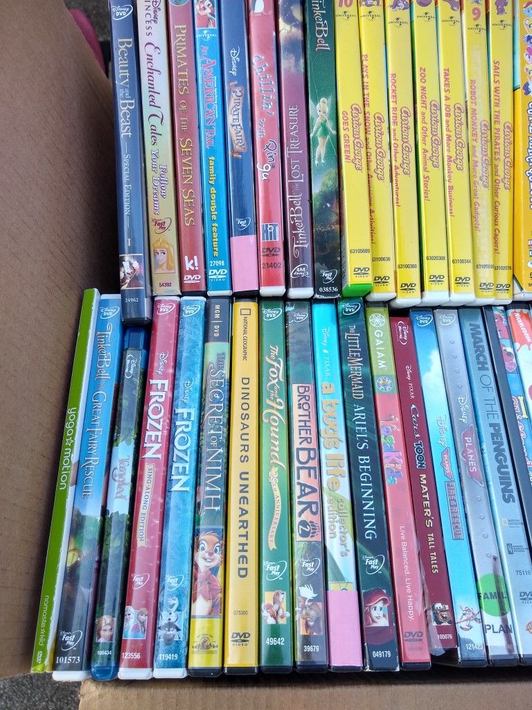 Big Box Of Awesome Children's Dvds