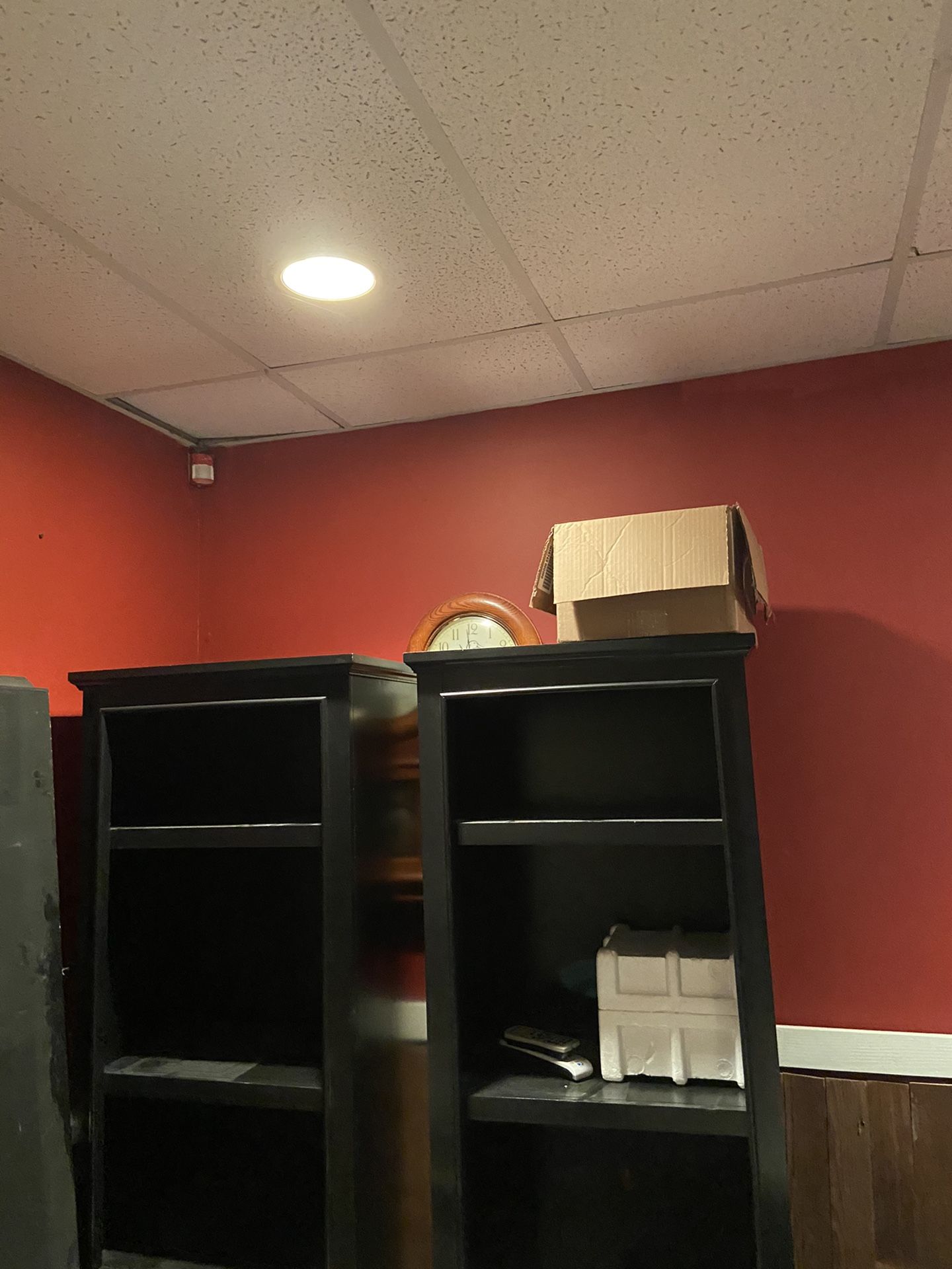 Black Bookshelves