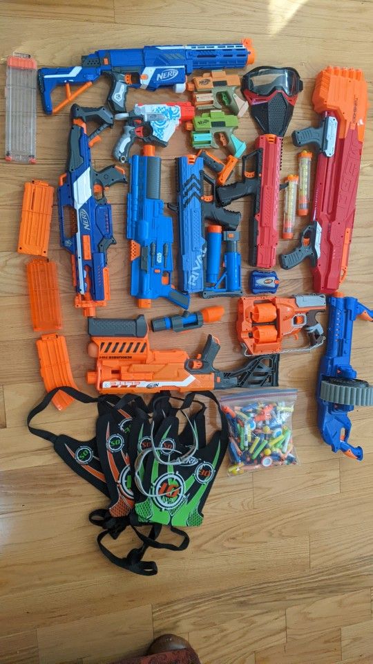 Nerf Gun Lot