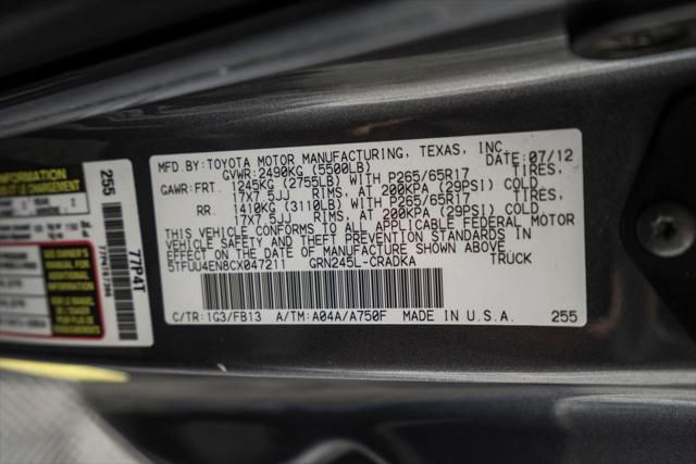2012 Toyota Tacoma