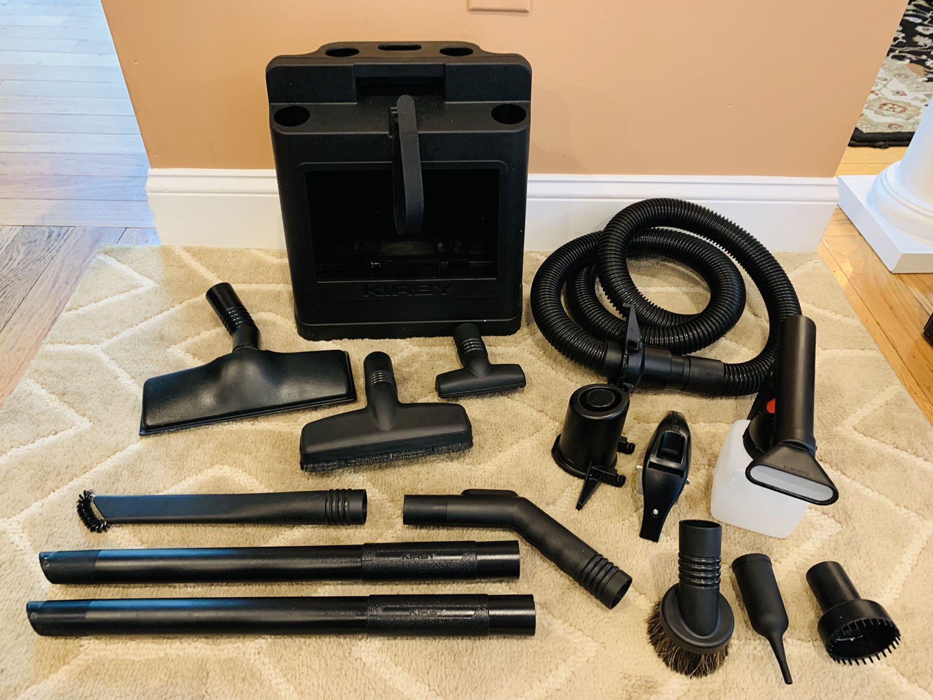 Kirby Avalir vacuum cleaner with attachments and shampooer