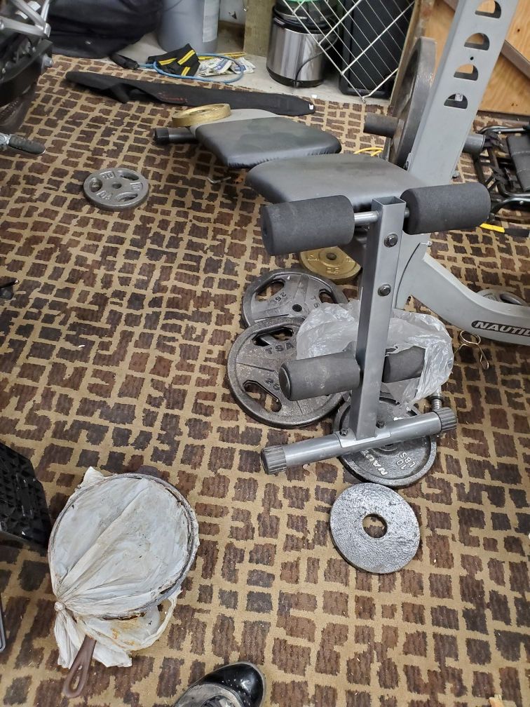 Nautilus Home gym and extras
