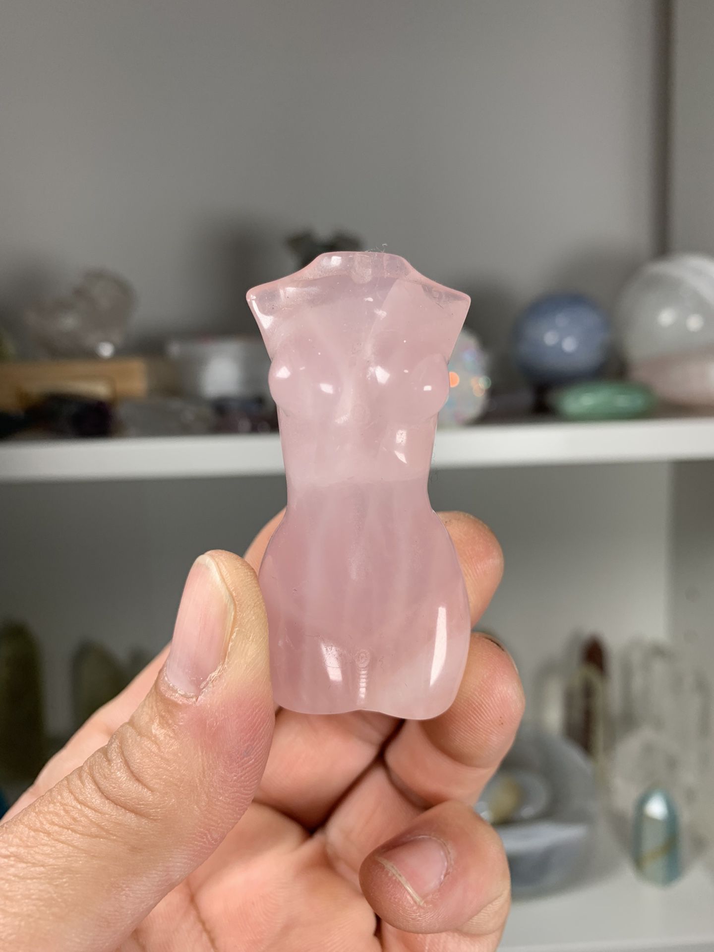 Rose Quart Body Healing Crystal 
