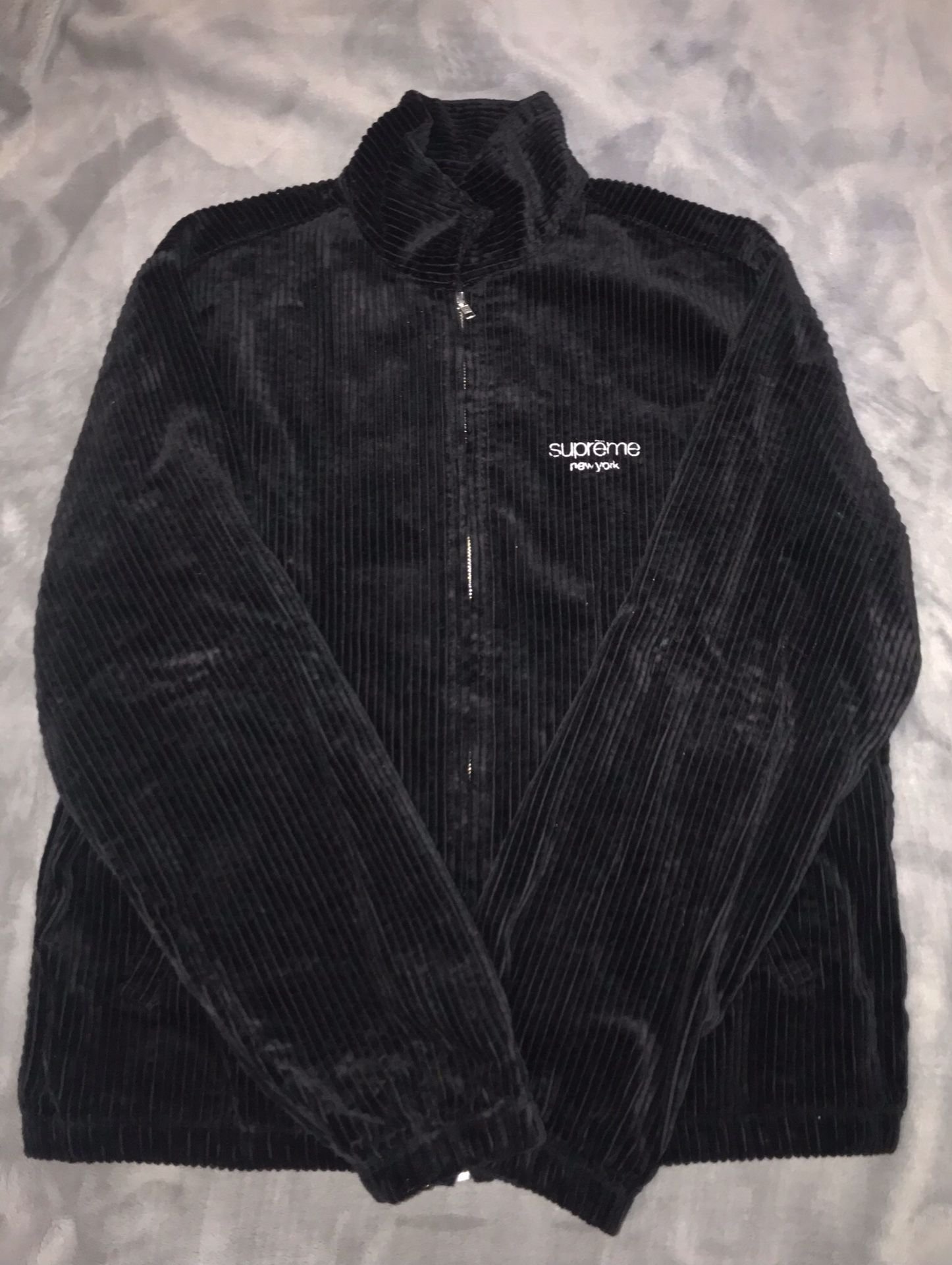 Supreme Harrington corduroy black jacket
