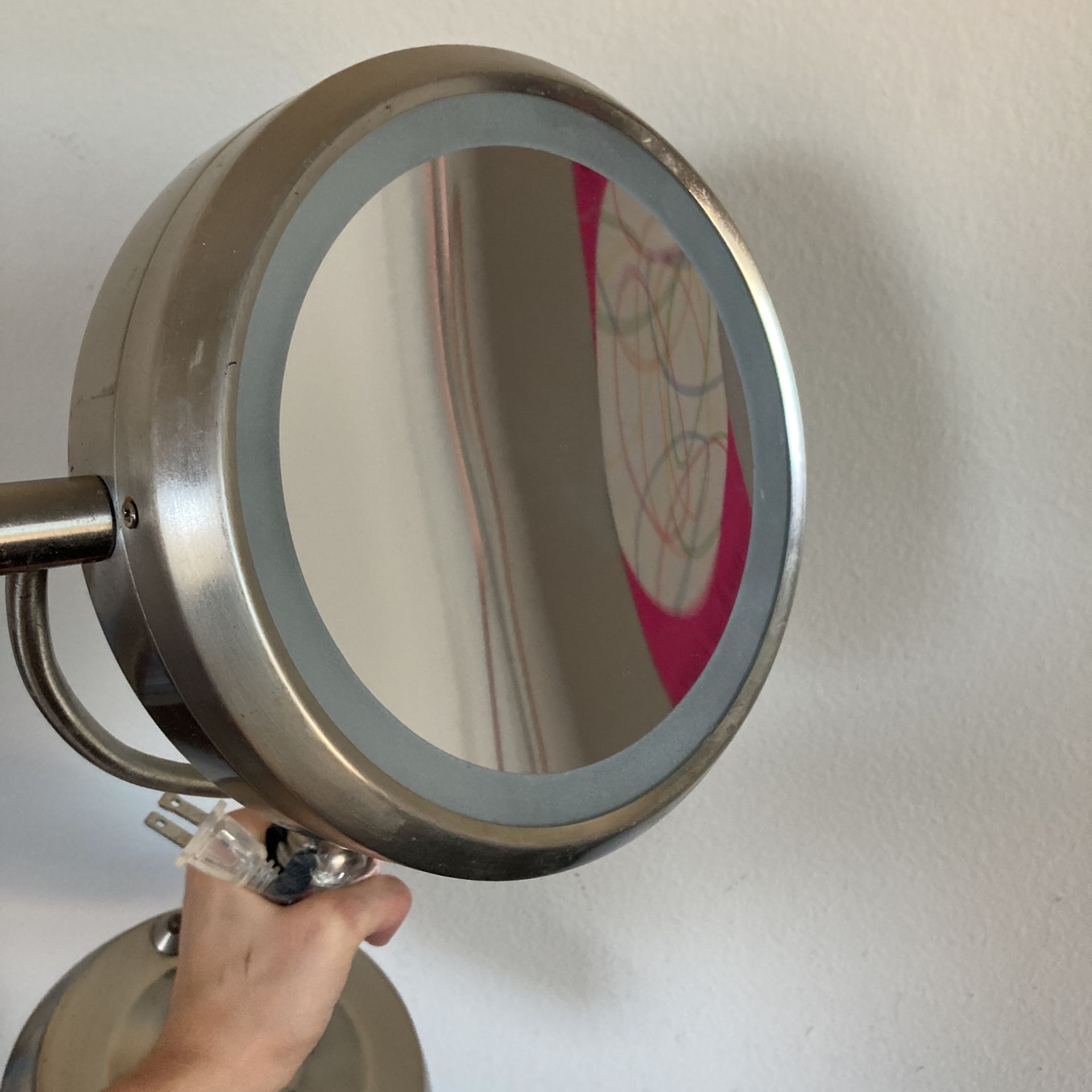 Vanity mirror, Double sided, Concave, Makeup