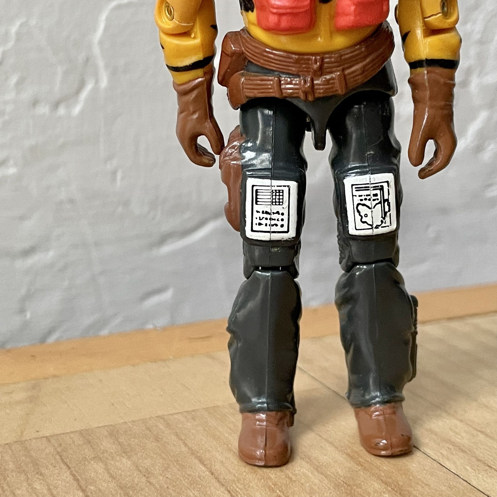 Vintage 1988 G.I. Joe Tiger Force Skystriker V1 Rat Pilot Action Figure Collectible Toy