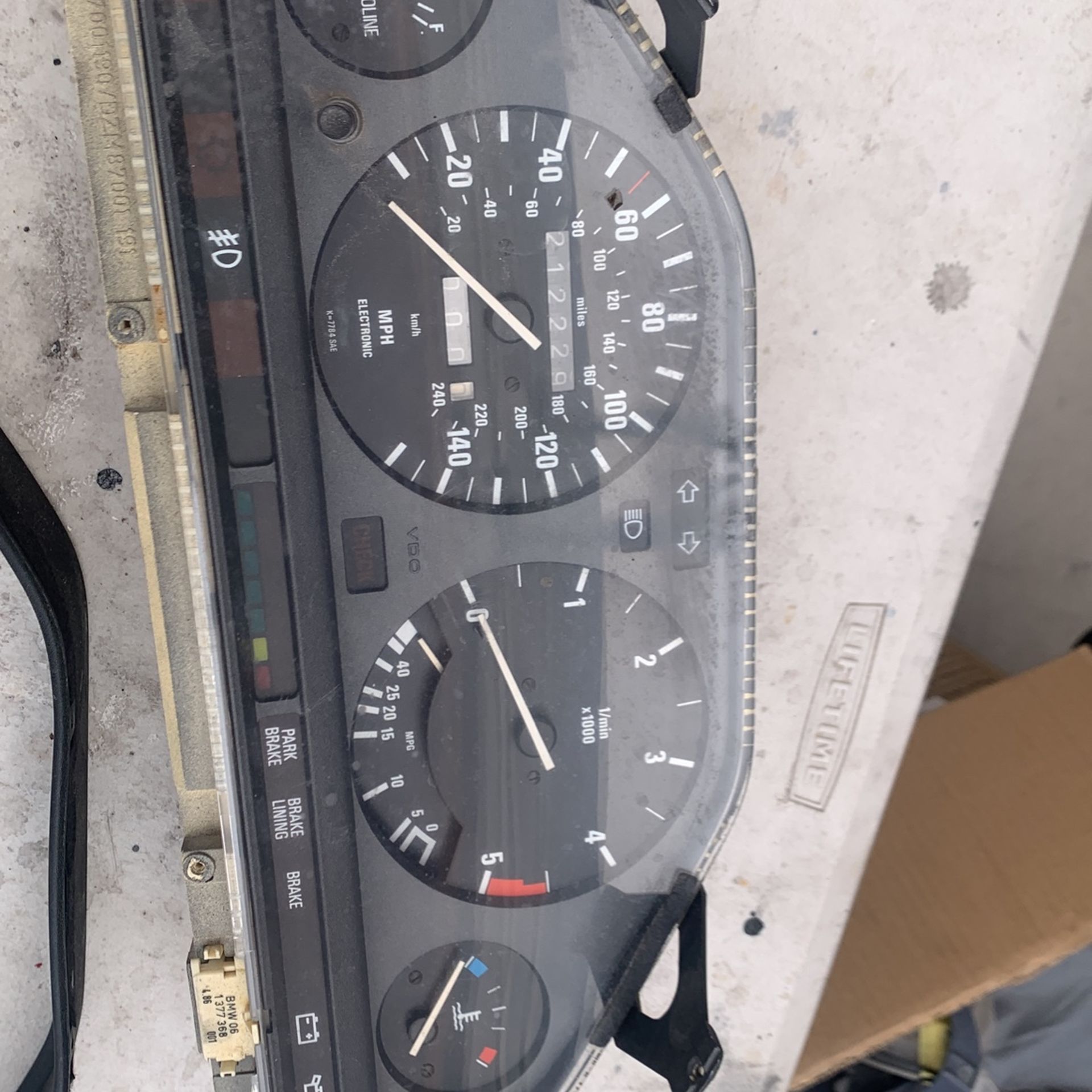 E30 Odometer Cluster for Sale in Peoria, AZ OfferUp