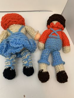 Crochet raggedy Ann and Andy Thumbnail