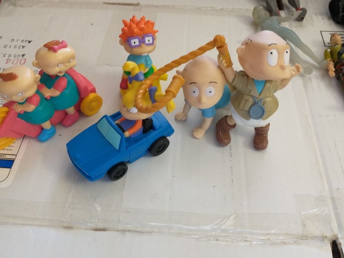 Rugrats Happy Meal And Action Figure Toys